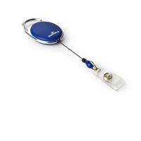 Chiocciola YO-YO Style per portabadge con filo retrattile Blu - 80 cm - conf. 10 pezzi - Durable - 8324-07 - 4005546806143 - DMwebShop