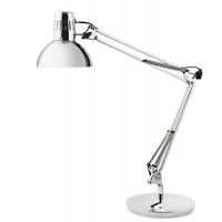 Lampada da tavolo architect - silver - 11 W - Alba