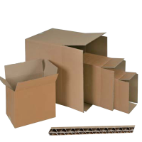Scatola per imballo - onda doppia - 40 x 30 x 30 cm - cartone - avana - conf. 15 pezzi - No Brand - 90173. - 8025133119490 - DMwebShop