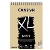 Album spiralato lato corto XL kraft A4 - 90 gr 60 fogli - 241