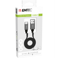 Cavo USB-A to type C T700 - Emtec - ECCHAT700TC - 3126170158147 - DMwebShop