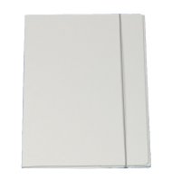 Cartellina con elastico - cartone plastificato - 3 lembi - 25 x 34 cm - bianco - Queen Starline - OD0032LBXXXAE13 - 8025133106599 - DMwebShop