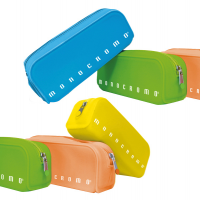 Bustina silicone Soft Touch Monocromo - 80 x 200 x 60 mm - colori assortiti fluo - Pigna 022804800