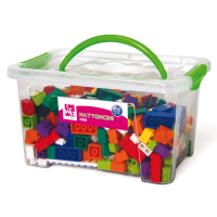 Mattoncini Micro da costruzione - in ABS - colori assortiti - bauletto da 350 pezzi - Cwr - 12334/1 - 8004957123340 - DMwebShop