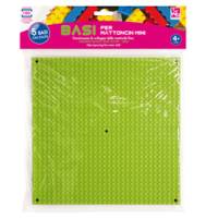 Base costruzioni Micro in ABS - 25 x 25 cm - colori assortiti - conf. 5 pezzi - Cwr - 12337 - 8004957123371 - DMwebShop