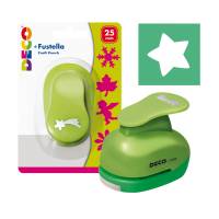 Fustella - motivo stella - dimensione sagoma 25 mm - Deco - 04826 - 8004957048261 - DMwebShop