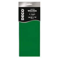 Carta velina - 20 gr - 50 x 76 cm - verde chiaro - busta 5 fogli - Deco - 12283/16 - 8004957122909 - DMwebShop