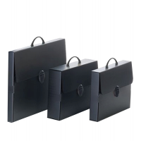 Valigetta Polionda Every Line Total Black - 36,5 x 56,5 cm - dorso 5,5 cm - Balmar 2000 - 100501083 - 8010151016302 - DMwebShop