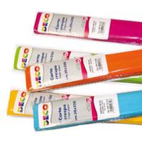 Rotoli carta crespa - 250 x 50 cm - 40 gr - colori caldi - conf. 6 pezzi - Deco - 10711 - 8004957107111 - DMwebShop