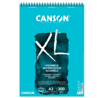 Album XL Aquarelle - A3 - 300 gr - 30 fogli - conf. 5 pezzi - Canson - 400039171 - 3148950074980 - DMwebShop