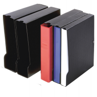 Custodia per raccoglitore 100 - f.to utile 22 x 30 cm - dorso 13,5 cm - A4 - nero - Sei Rota - 67149910 - 8004972027333 - DMwebShop