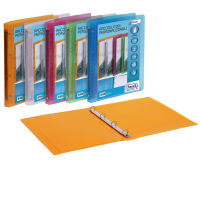 Raccoglitori personalizzabili lumina - colori assortiti 4 anelli tondi Ø 15 mm - f.to utile 22 x 30 cm - conf. 20 pezzi - Favorit 400116631 - 8006779023112 - DMwebShop