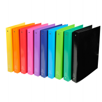 Raccoglitore Iderama A4 - 4 anelli - Ø 30 mm - 10 colori assortiti - conf. 10 pezzi - Exacompta - 51929E - 3130630519294 - DMwebShop