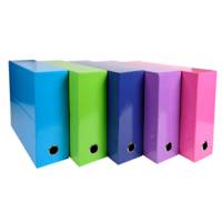 Scatola progetto Iderama - dorso 90 mm - 5 colori assortiti tenui - 25 x 33 cm - conf. 5 pezzi - Exacompta - 89929E - 3130630899297 - DMwebShop
