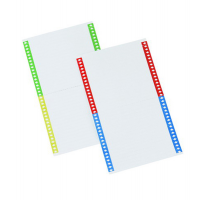Cartellini per cartelle sospese - 140 mm - pack 10 fogli da 34 cartoncini - Bertesi - 033-10 - 8058983265512 - DMwebShop