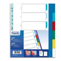 Divisori Neutri a 6 tacche - PP - A4 maxi - colori assortiti - Favorit - 400132503 - 8006779030103 - DMwebShop