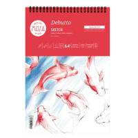 Blocco schizzi Debutto - A4 - 21 x 29,7 cm - 120 gr - 70 fogli - bianco - conf. 4 pezzi - Musa - MU133394 - 8004957122817 - DMwebShop