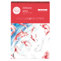 Blocco schizzi Debutto - A3+ - 29,7 x 42 cm - 120 gr - 50 fogli - conf. 4 pezzi - Musa - MU133393 - 8004957122800 - DMwebShop