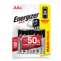 Pile stilo AA - 1,5 V - Max - blister 6 pezzi - Energizer - E301533804 - 7638900437706 - DMwebShop