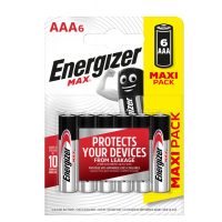 Pile ministilo AAA - 1,5 V - max - blister 6 pezzi - Energizer - E303341100 - 7638900437966 - DMwebShop