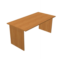 Scrivania Easy - lineare - 120 x 80 x 72 cm - noce chiaro - Artexport - 004PAN_4 - DMwebShop