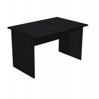 Scrivania Easy - lineare - 120 x 80 x 72 cm - nero venato frassino - Artexport - 004PAN_8 - DMwebShop