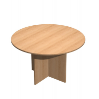 Tavolo riunione Easy - 4 posti - Ø 120 cm - altezza 72 cm - faggio - Artexport - 60121_6 - DMwebShop