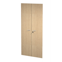 Coppia ante Easy - in melaminico - per mobile alto - 80 x 175 cm - spessore 18 mm - rovere - Artexport - 60075M_C - DMwebShop