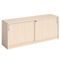 Mobile basso Agora' - con ante scorrevoli - 185 x 46 x 73 cm - rovere - Artexport - CR_C - DMwebShop