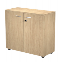 Armadio modulare basso - a 2 ante battenti - 90 x 44 x 85 cm - rovere - Artexport - AR/MB+AB_C - DMwebShop