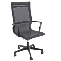 Poltrona direzionale Tekno - schienale alto - nero - Unisit - TKNA/NE - 8050043747495 - DMwebShop