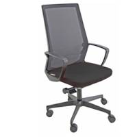 Poltrona semidirezionale I70 - con braccioli - nero-nero - Unisit - I70/EN - 8050043747525 - DMwebShop