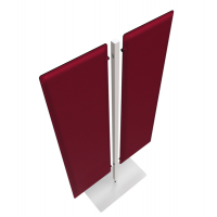 Piantana Moody - a 2 pannelli - altezza 140 cm - rosso - Artexport - PIAN140_AQ_IC - DMwebShop