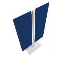 Piantana Moody - a 2 pannelli - altezza 180 cm - blu - Artexport - PIAN180_AQ_IT - DMwebShop