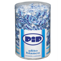 Caramelle confettate - alito bianco - barattolo 800 pezzi - Pip 06252500