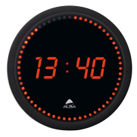 Orologio da parete LED - Ø 30 cm - Alba - HORLED - DMwebShop