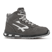 Calzatura di sicurezza Infinity S3 - pelle nabuk naturale - taglia 43 - grigio - U-power - RL10023-43 - 8033546347133 - DMwebShop