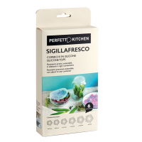 Coperchi in silicone Sigillafresco - set 6 pezzi - Perfetto - 29013 - 8052474290137 - DMwebShop