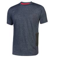 Magliette a maniche corte Road - taglia XL - blu - conf. 3 pezzi - U-power - EY138DB-XL - 8033546366967 - DMwebShop