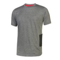 Magliette a maniche corte Road - taglia L - grigio scuro - conf. 3 pezzi - U-power - EY138GM-L - 8033546367025 - DMwebShop