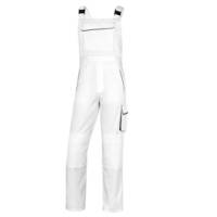 Salopette da lavoro Panostyle M6SAL - sargia-poliestere-cotone - bianco-grigio - taglia L - Deltaplus - M6SALBCGT - 3295249236090 - DMwebShop