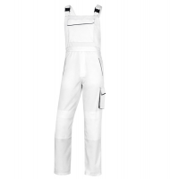 Salopette da lavoro Panostyle M6SAL - sargia-poliestere-cotone - bianco-grigio - taglia XL - Deltaplus - M6SALBCXG - 3295249236106 - DMwebShop