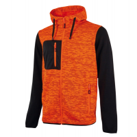Felpa da lavoro Rainbow - taglia L - arancione fluo - U-power - EY174OF-L - 8033546413487 - DMwebShop