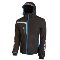 Giacca da lavoro SoftShell Quick - nero-blu - taglia L - U-power - PE114BC-L - 8033546336618 - DMwebShop