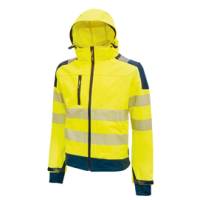 Giacca alta visibilita' Softshell Miky - taglia L - giallo fluo - U-power - HL169YF-L - 8033546387245 - DMwebShop