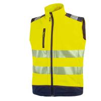 Gilet alta visibilta' Softshell Dany - taglia L - giallo fluo - U-power - HL173YF-L - 8033546410127 - DMwebShop
