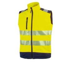 Gilet alta visibilta' Softshell Dany - taglia XL - giallo fluo - U-power - HL173YF-XL - 8033546410134 - DMwebShop