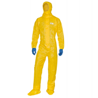 Tuta di protezione Deltachem - taglia L - giallo - Deltaplus - DT300GT - 3295249192907 - DMwebShop