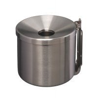 Posacenere murale Nido - acciaio inox - Ø 16 cm - altezza 14 cm - 2 lt - Medial International - 106003 - 8033433771959 - DMwebShop