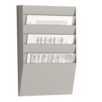 Portadepliant wall organizers - a 6 tasche A4 orizzontali - L 31,1 x P 7,9 x H 50,2 cm - Paperflow - K500002 - 3660141881899 - DMwebShop